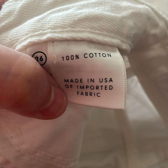 GRLFRND Devon Moondance Raw Hem Ankle Jeans size 26 - Picture 11 of 11